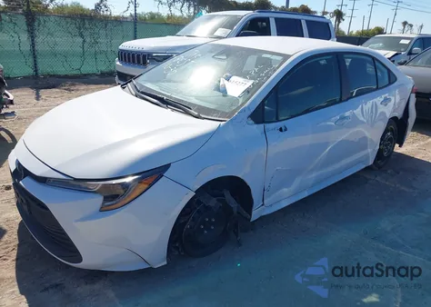 2025 Toyota Corolla Le from USA, damaged, VIN 5YFB4MDE5SP277942